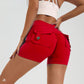 Booty Shorts With Pockets