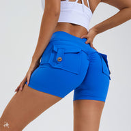 Booty Shorts With Pockets