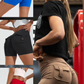 Booty Shorts With Pockets