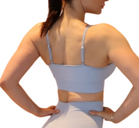 Womans Crop Top - Thin Strap